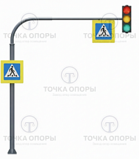 Светофорные опоры СОДГ-7,0-3,5